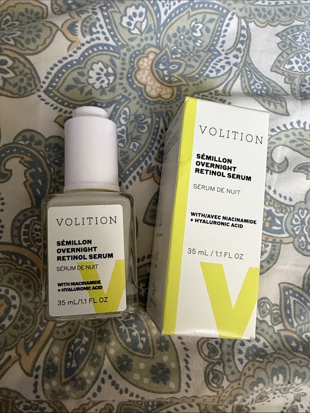 Sémillon Overnight Retinol Serum – White & Yellow